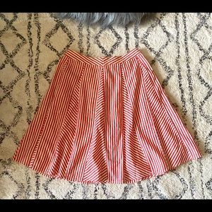 Candy Striped Skirt- Sz 6